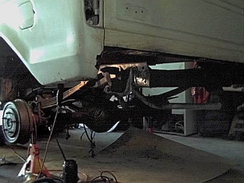 1978 Ford Bronco - REAR SPRINGS/GAS TANK / BODY MOUNTS AND RUSTPROOFING ALL IN ONE!!!