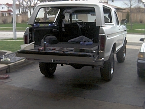 1978 Ford Bronco - TOPPER ADJUSTMENTS