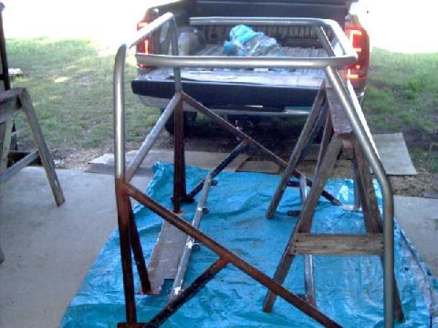 1984 Ford Bronco - Showing 2 pieces of cab part of cage