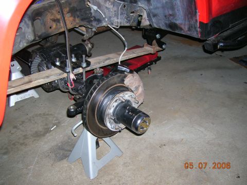 1985 Ford Bronco - driver side back together.