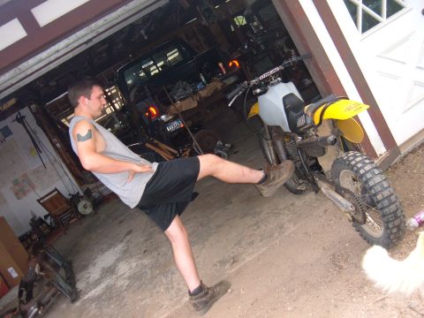 1984 Yamaha YZ490 photo