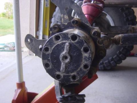 1994 Ford Bronco - Butlers Dodge rotor swap using GLO brackets