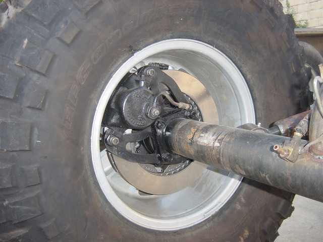 Butlers Dodge rotor swap using GLO brackets