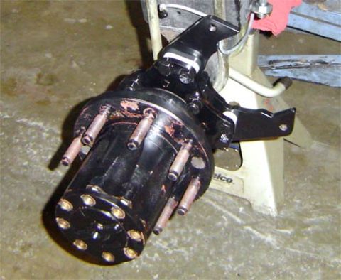 1994 Ford Bronco - Butlers Dodge rotor swap using GLO brackets