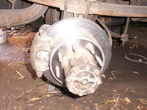 1994 Ford Bronco - Travellers disc swap