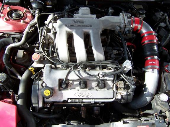 Engine after Hotshot Intake and SS Headers