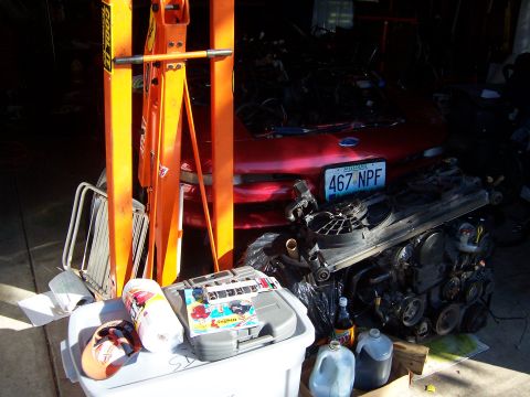 1996 Ford Probe - The morning after..