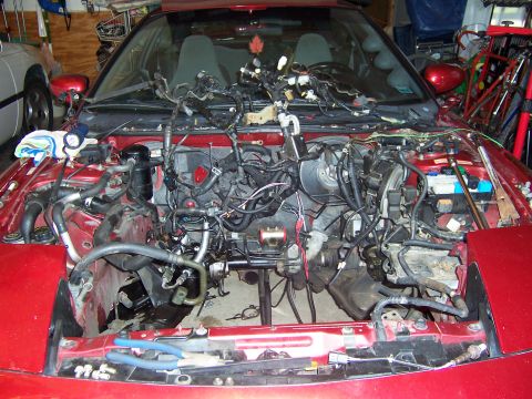1996 Ford Probe - Hmmm...awaiting its new heart