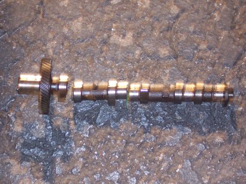 1996 Ford Probe - This is what happens to a cam you try to take out the right way that has hairline fractures in it..
