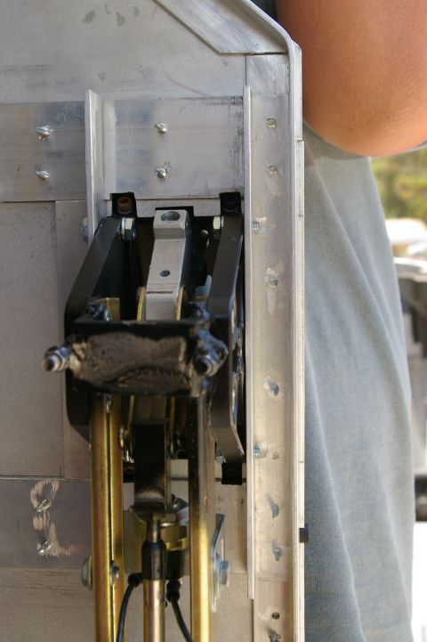 1986 Ford Bronco - Close-up view of a complex mechanical assembly, possibly part of a vehicle's interior controls.