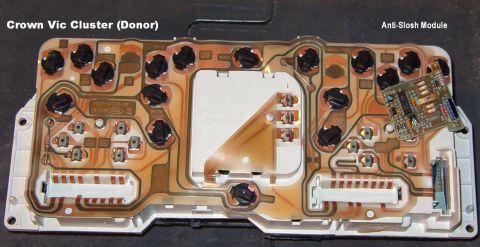 1983 Ford Bronco - Removing the module is simple - just press the lock in the center & slide it straight out. The wiper contacts on the PC board touch the bar…