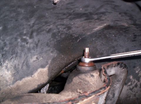 1986 Ford Bronco - Only tool I had to remove the nut with