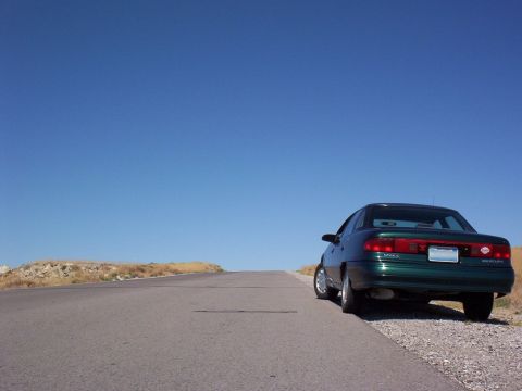1995 Mercury Sable - Isn't the sky beautiful?