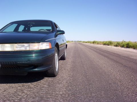 1995 Mercury Sable - I just love the desert landscape.