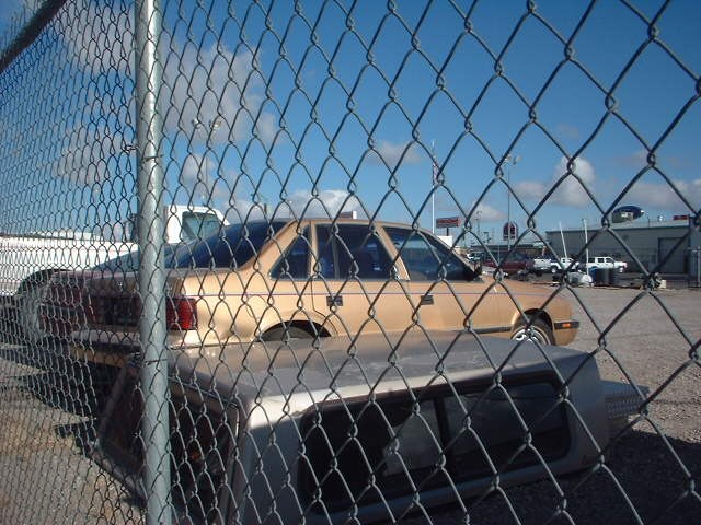 Looks almost kinda sad, but I don't really miss that car.