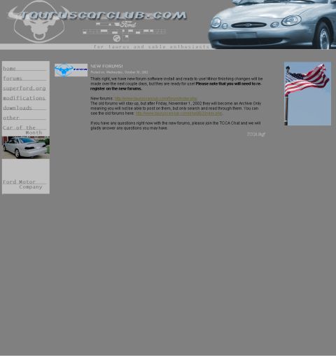 1993 Ford Taurus - A silver 1993 Ford Taurus is shown from the front on a website.