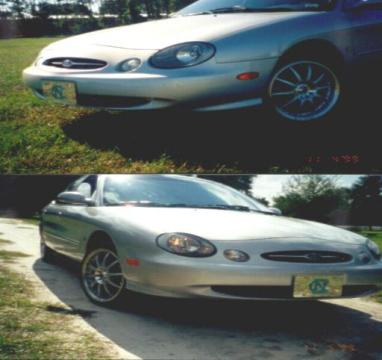 1998 Ford Taurus - 1999: Close up of the 17" wheels