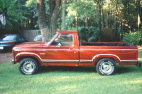 1998 Ford Taurus - My 1981 Ford F-100. It was 2WD with the 4.9 liter inline six cylinder.
