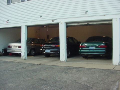 1998 Ford Taurus - Pic of three SHO's all lined up in a garage
