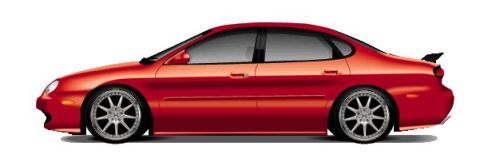 1998 Ford Taurus - Done by Eric Freburg