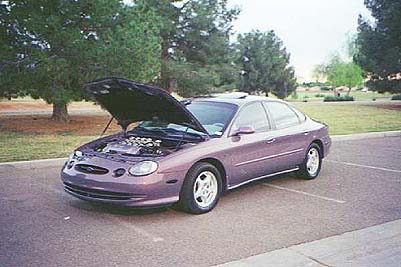 1998 Ford Taurus - Picture of Damien Franczek's 1996 SHO. It has a beatiful Rose Mist paint job.