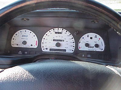 1998 Ford Taurus - Guage cluster out of a 1993 SHO.