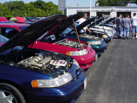 1998 Ford Taurus - Line of SHO's