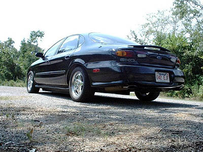 1998 Ford Taurus - Carter Arkan's blown Gen. 3 SHO; rear shot