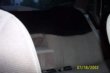 1993 Ford Taurus - She needs a light color trim piece to complete the seat.
