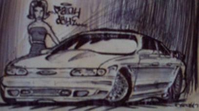 1993 Ford Taurus - Rainy dayz....