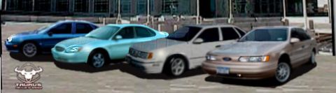 1993 Ford Taurus - Promotional PhotoShop work for the Taurus Car Club of America.