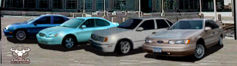 Promotional PhotoShop work for the Taurus Car Club of America.
