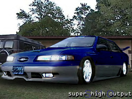 1993 Ford Taurus - Tara Mofield's slightly modified SHO.