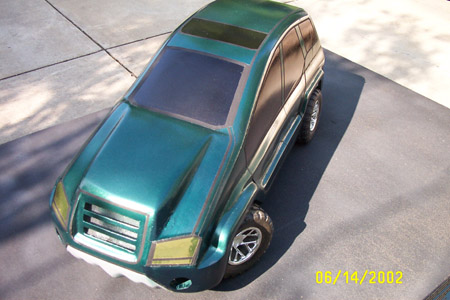 1993 Ford Taurus - The Ford Exodus XLT SUV. Sized to compete with the Dodge Durango. 7 passenger, 6.8L V10, 4WD.