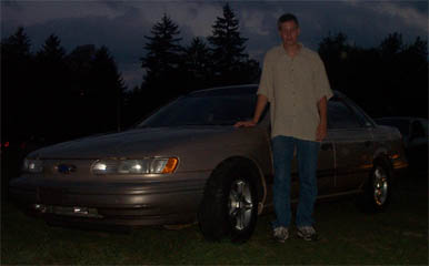 1993 Ford Taurus - Ken (TCCA callsign: cali-guy)and his Taurus w/ dual exhaust and 176,000 miles! Ken says "it drives like a new car." He drove with his girl…