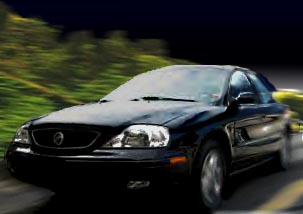 1993 Ford Taurus - With the top visible, I adjusted it's contast as well. This was done to give the two areas different light values, instaed of one big and g…