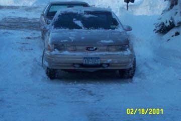 1993 Ford Taurus - She's loose. And she looks mean.
