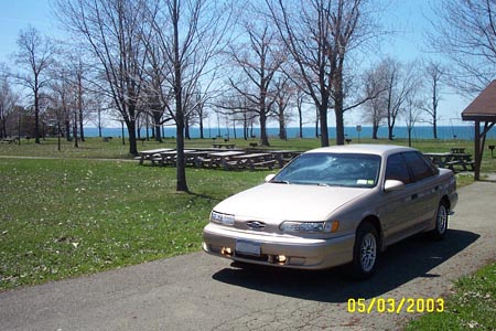 1993 Ford Taurus - State Park, Lake Erie.