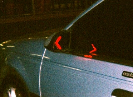 1991 Ford Taurus - mirror signals