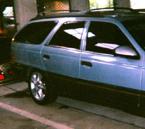 1991 Ford Taurus - car parked at Suitland station. just got off from work.
