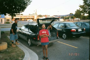 1991 Ford Taurus - big bluw.......spell it like that on purpose :)