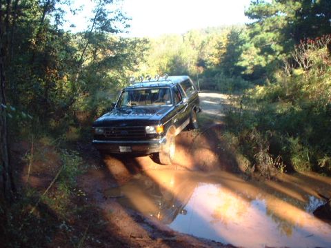 1990 Ford Bronco - my first time being stuck
