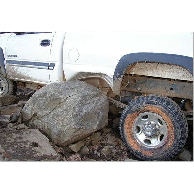 1990 Ford Bronco - hey they are both rocks right!