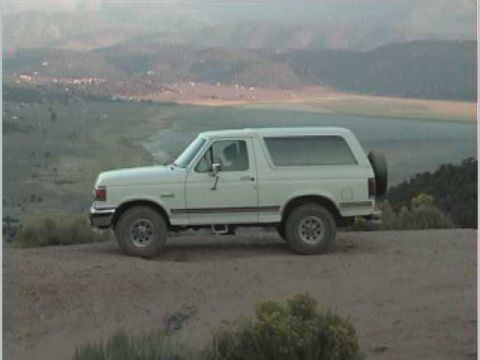 1990 Ford Bronco - on top of the world