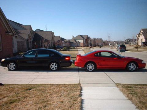 2000 Ford Taurus - Taurus & Mustang together