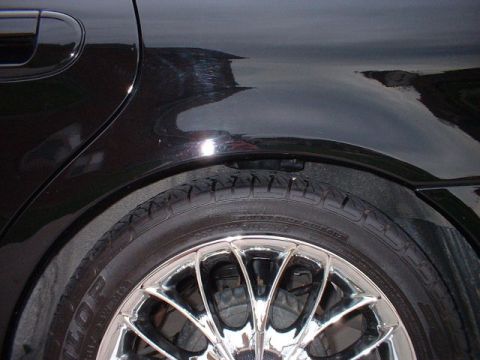 2000 Ford Taurus - back tire gap