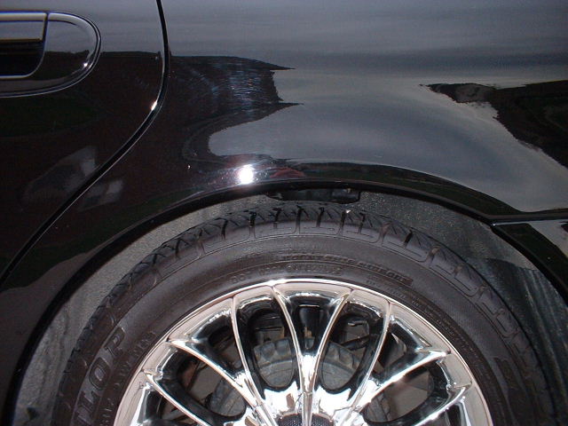 back tire gap