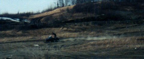 1978 Ford Bronco - This kid was blasting thru the big water puddle all afternoon. I was called for rescue duties a couple times