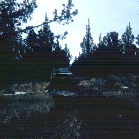 1978 Ford Bronco - Hard to tell, but I hit a couple Whoops here