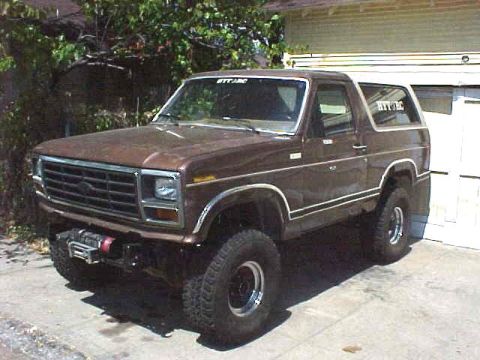 1984 Ford Bronco “widetrac”